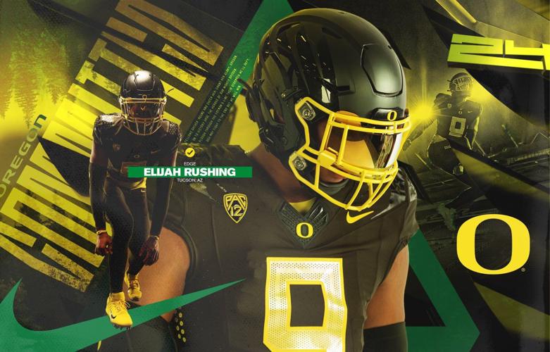 Elijah Rushing Oregon commitment | Oct. 30, 2023 (copy)