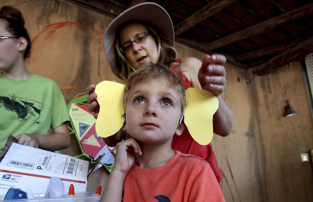 Children at the Reid Park Zoo