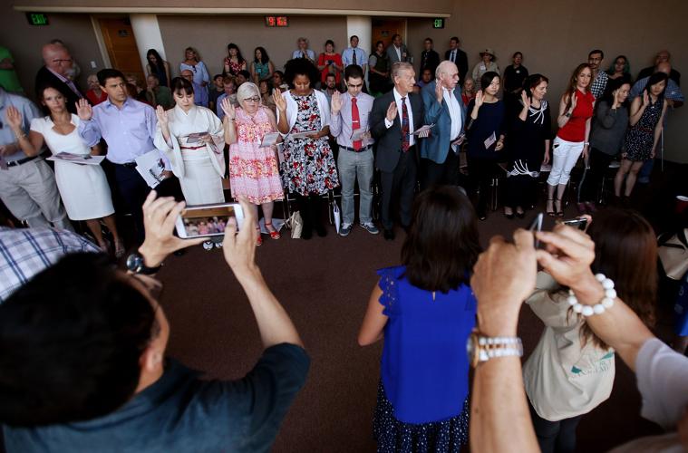Naturalization ceremony