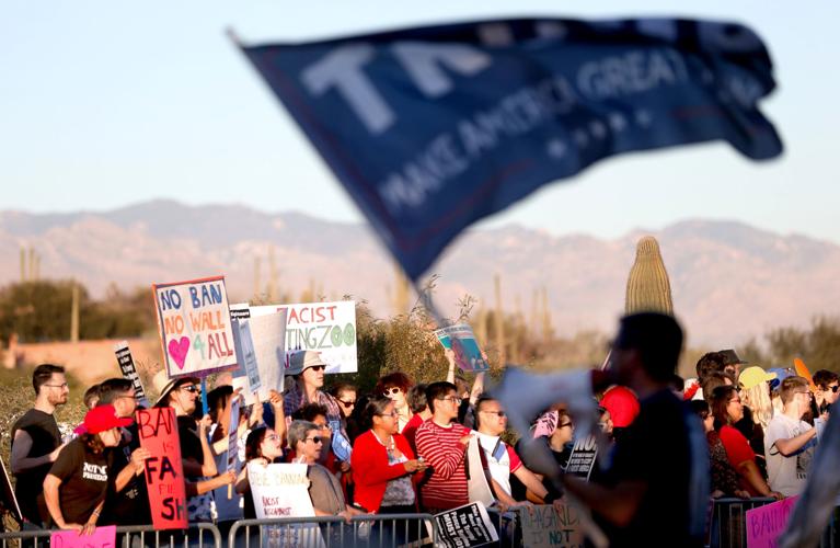 Political strategist Steve Bannon implores Tucson crowd to support Trump
