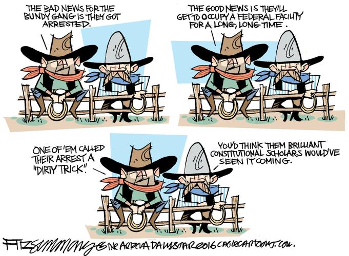 Daily Fitz Cartoon: Bundy