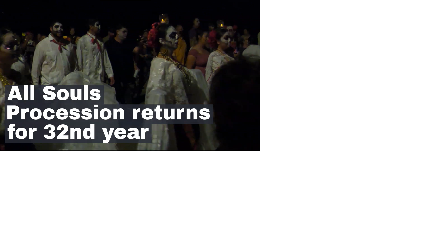 Watch now All Souls Procession returns to Tucson for 32nd anniversary