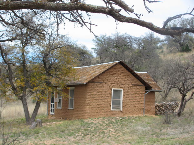 Adobe building at Kentucky Camp