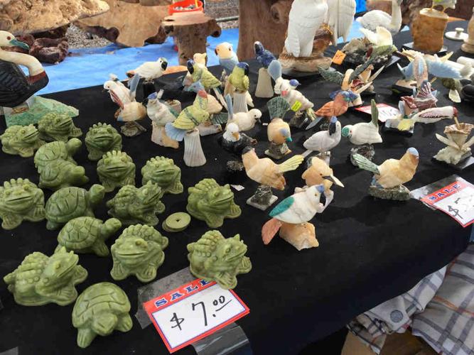 Animals at the Gem Show