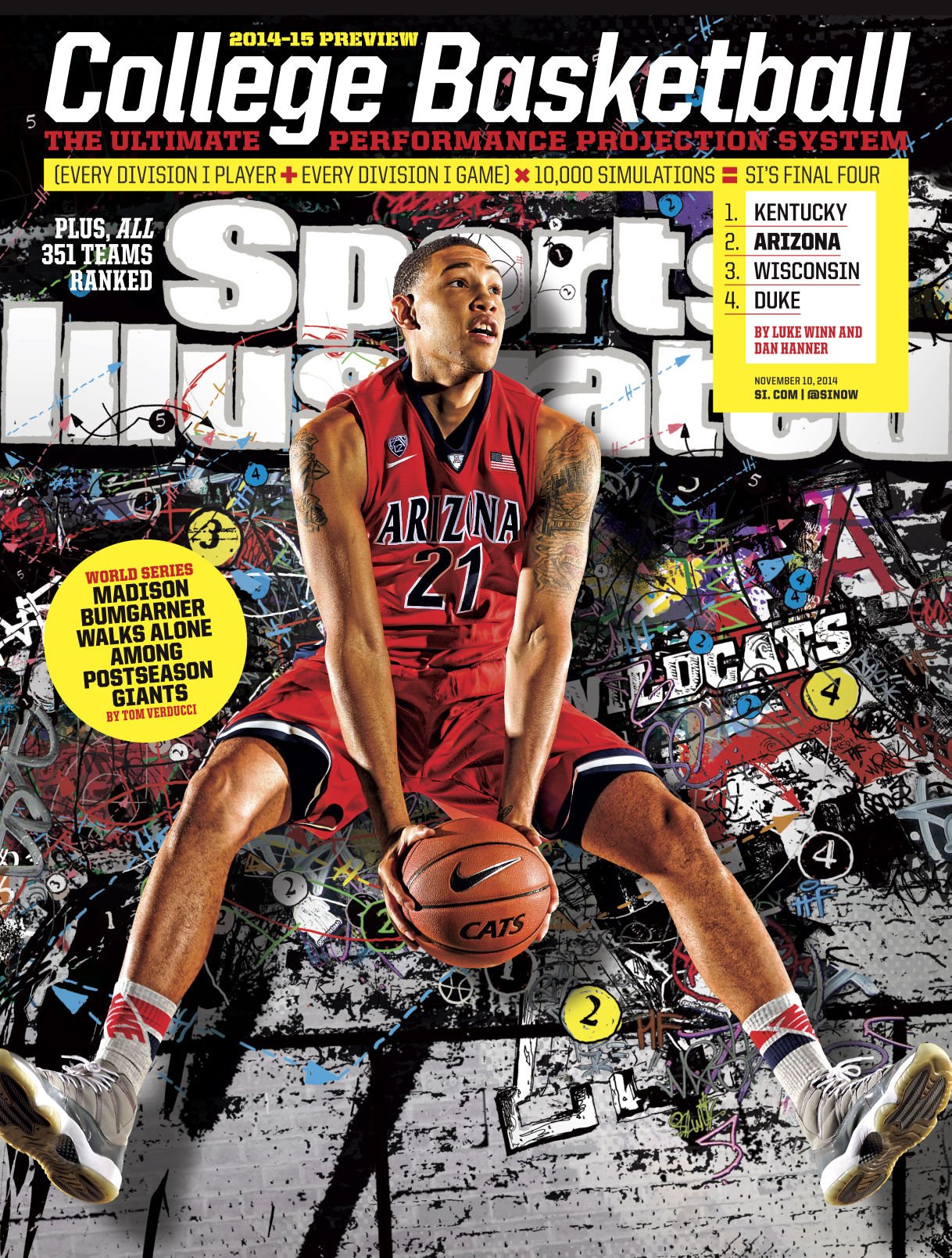 Sports Illustrated Ranks Arizona Wildcats No. 2 | Bruce Pascoe - UA ...