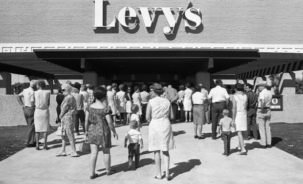 Levy's Department store opening