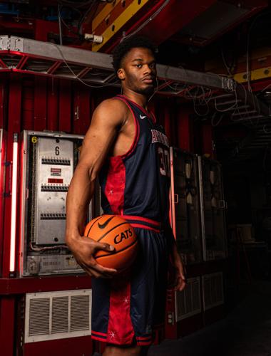 Tobe Awaka in "Galaxy Slam" uniform