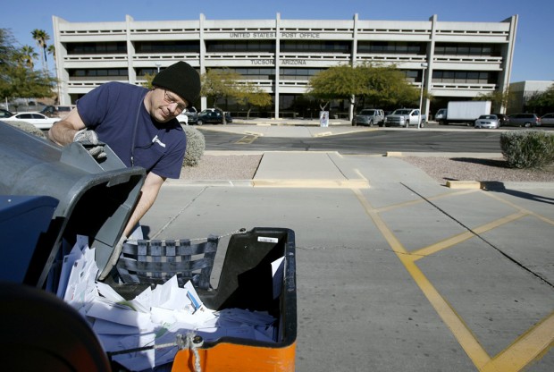 Hearing today on closure of mail processing center   