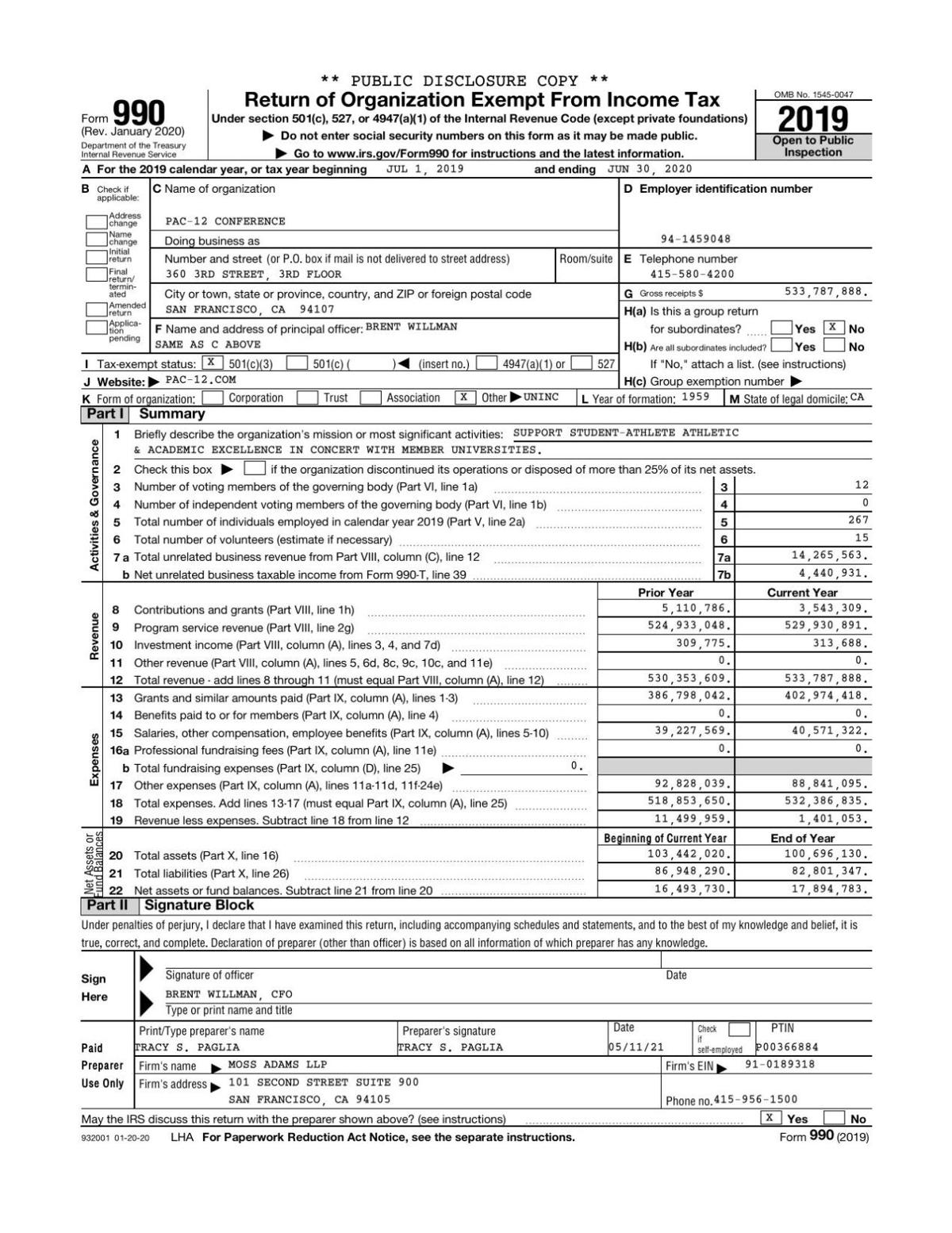 Tax Filing For 2019