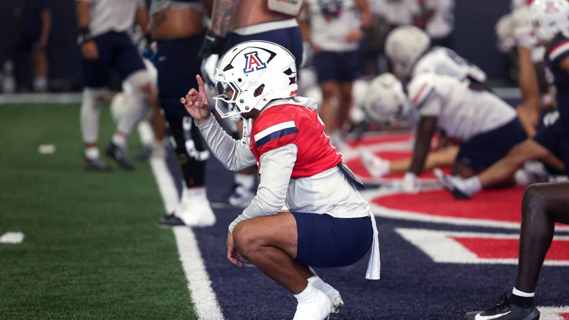 Arizona football training camp notes, practice 15: Noah Fifita, UA offense execute two-minute drill