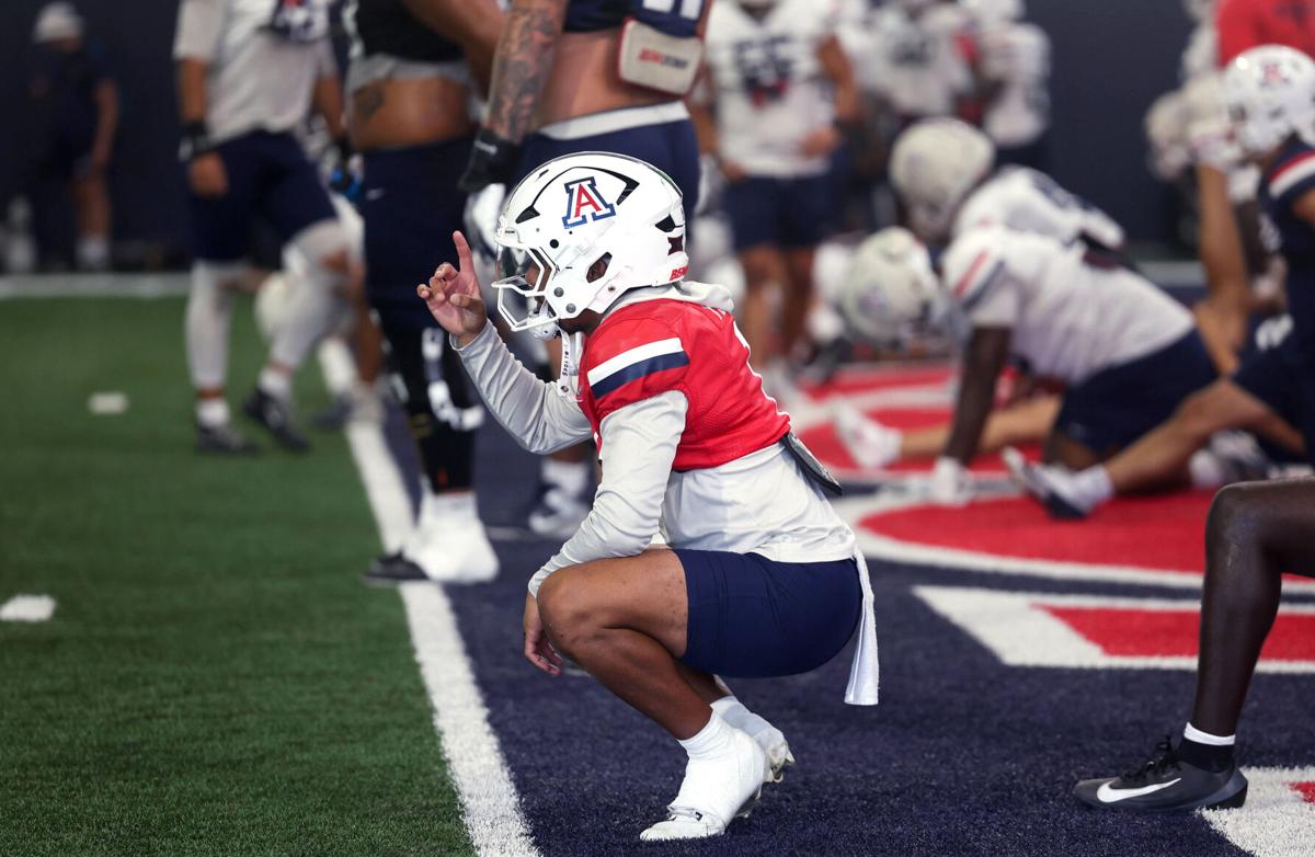 Arizona fall football practice