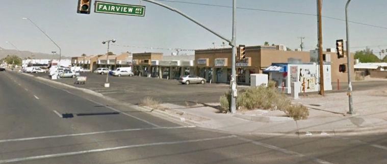 Prince Road and Fairview Avenue, northwest corner