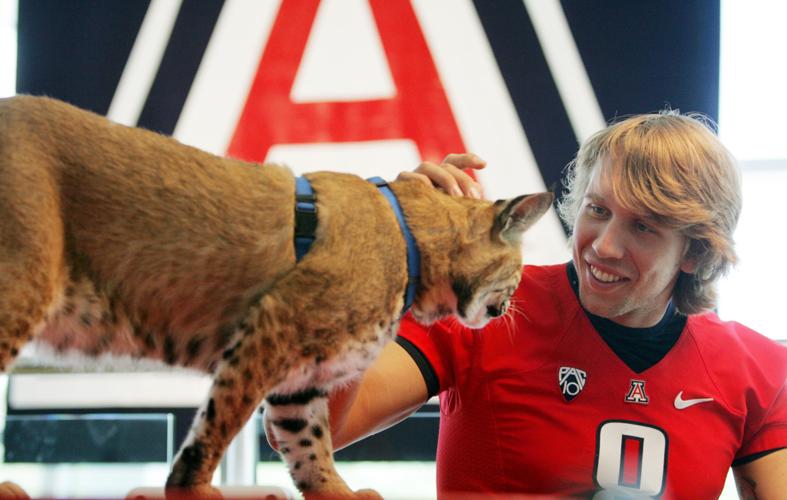 University of Arizona quarterback Nick Foles