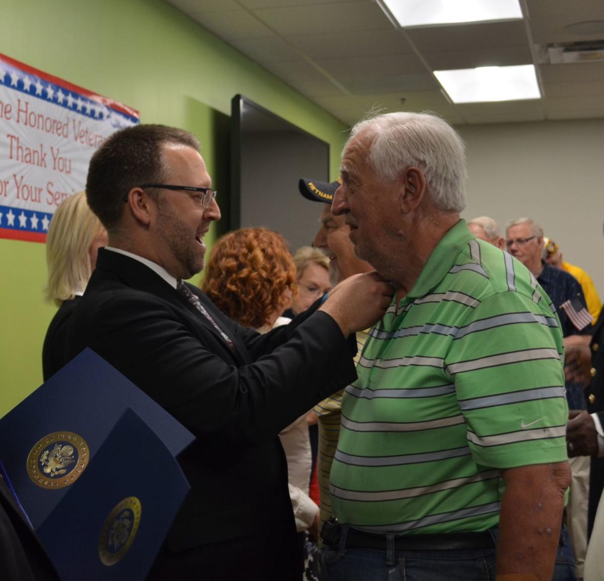 Vietnam War Commemoration Veterans Pinning Ceremony Hosted by Humana