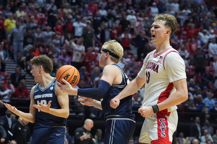NCAA Utah St Arizona Basketball