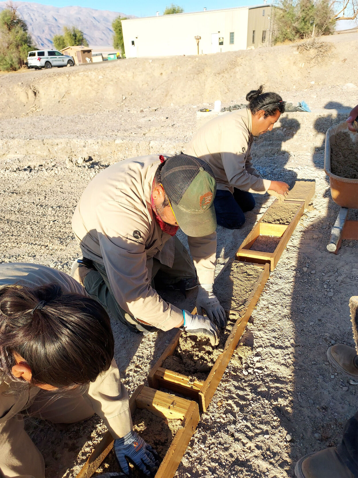 Tohono O'odham restoration crew