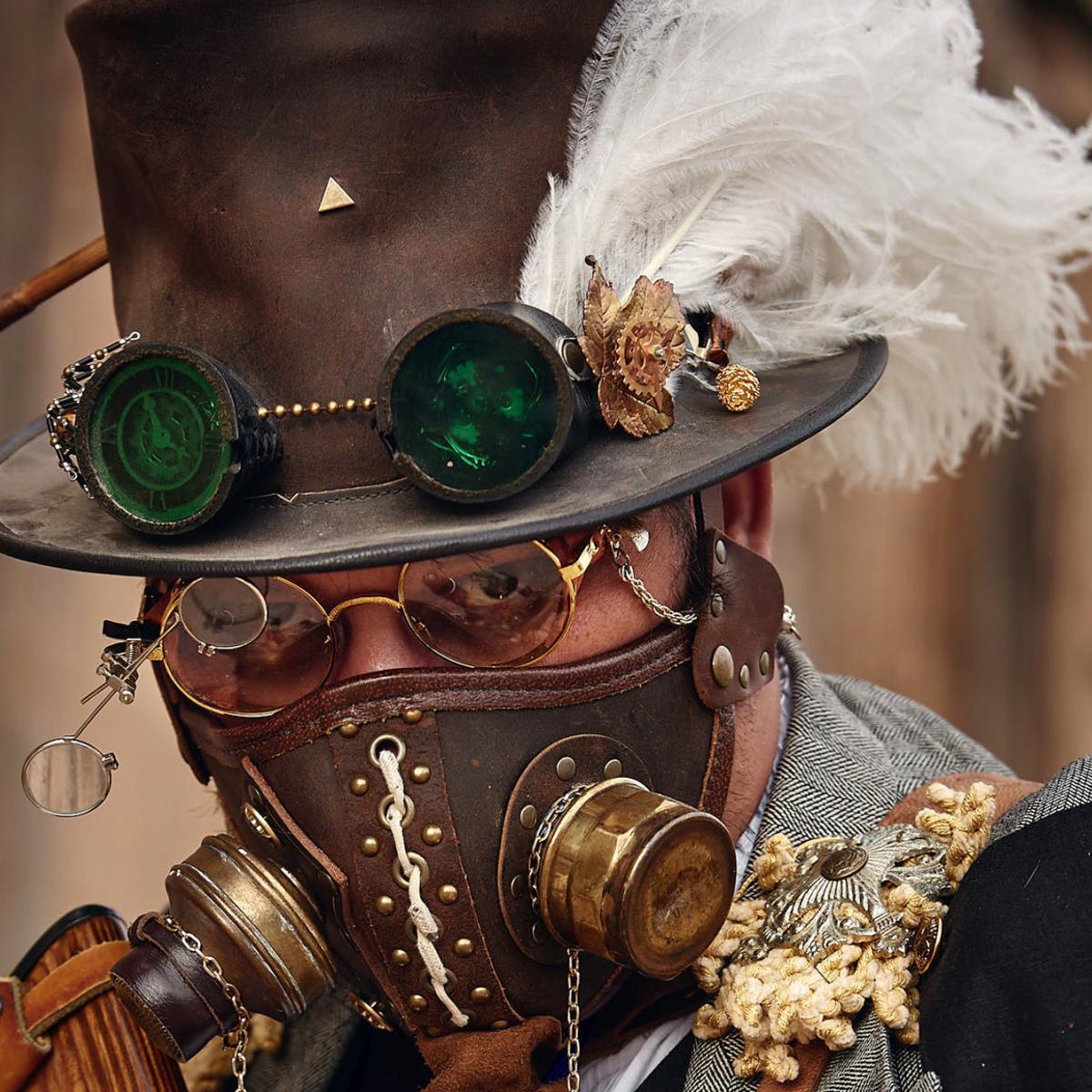 Steampunk convention at Old Tucson draws wild sights, elaborate ...