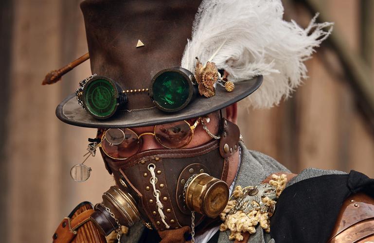 Steampunk convention at Old Tucson draws wild sights, elaborate