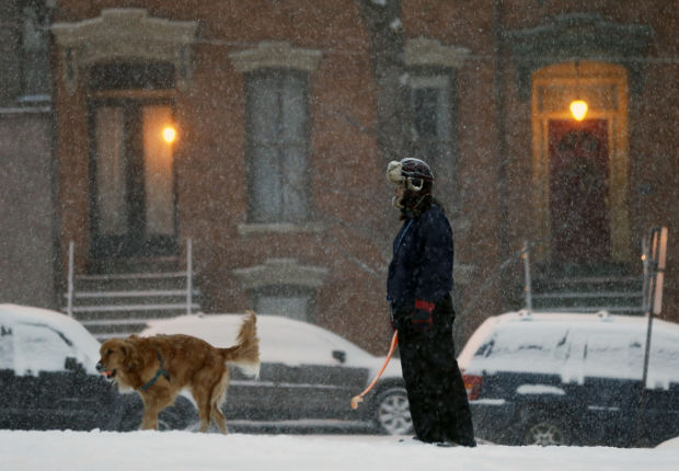 Winter weather storms in - again