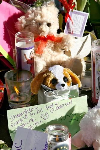 Shrines pop up across city in colorful displays of caring   