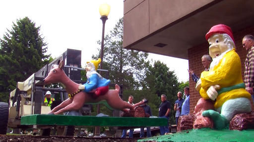 Utah man restores statues from long-closed theme park