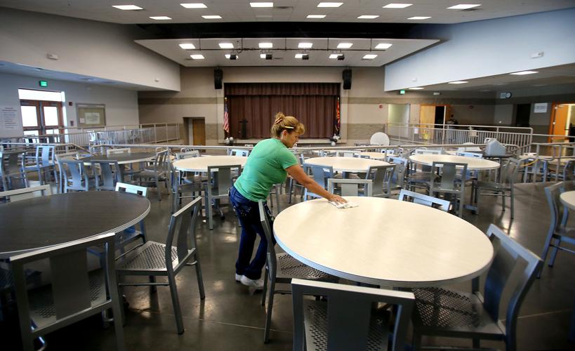 Mary Belle McCorkle Academy of Excellence K-8 School, cleaning (LE)