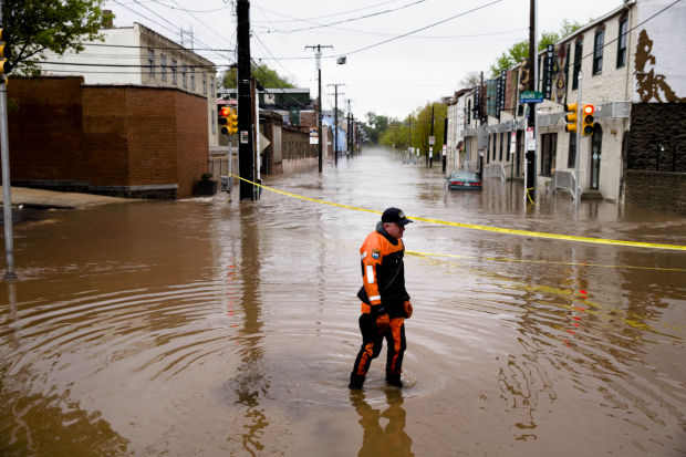 Weather damage and flooding around the U.S.