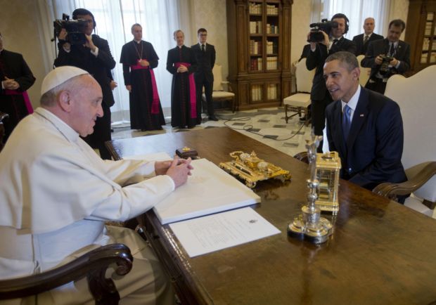 Barack Obama, Pope Francis