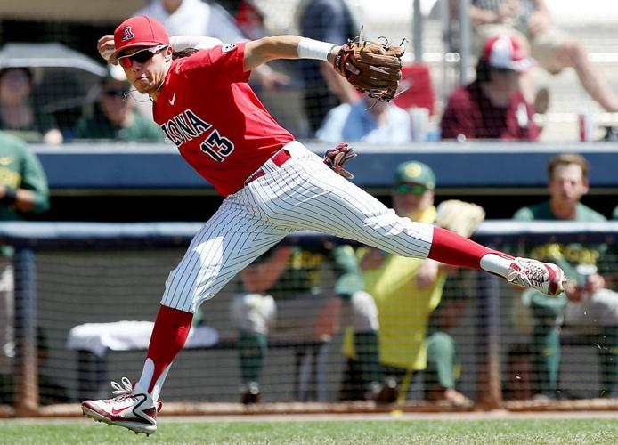 Arizona Wildcats, Alfonso Rivas pound Oregon pitching staff to win