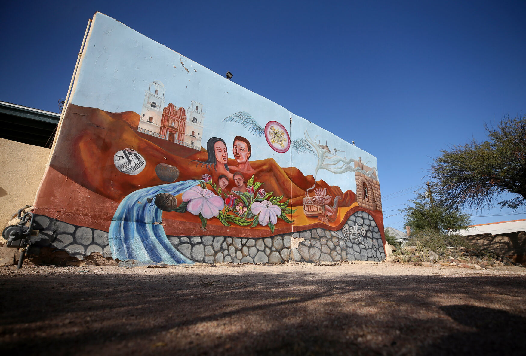 This historic Tucson neighborhood is exploding with works of art