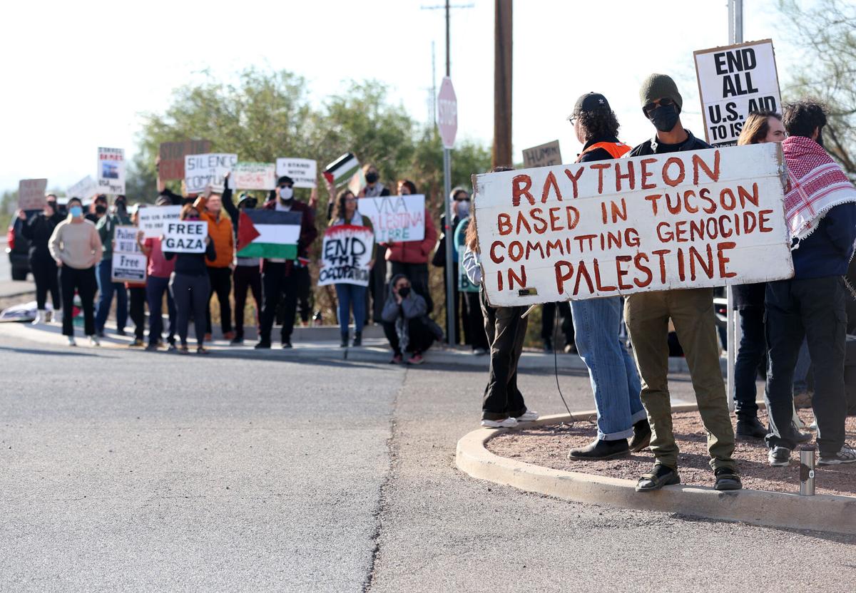 Tucson Coalition for Palestine protest