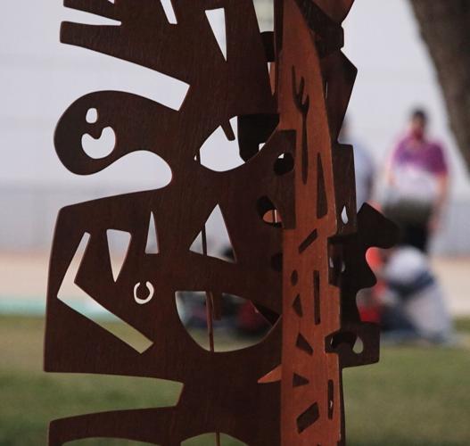 Jewish Community Center, sculptures