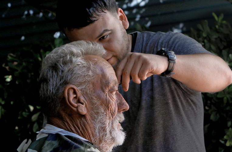 Haircuts for Needy at Z Mansion