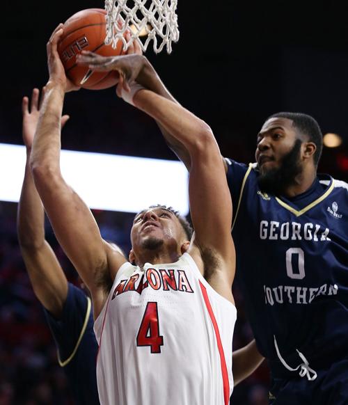 Arizona Wildcats Vs Georgia Southern Eagles College Basketball