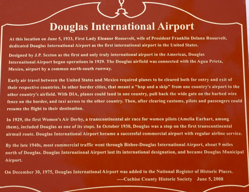 Eleanor Roosevelt makes a stop in Southern Arizona   