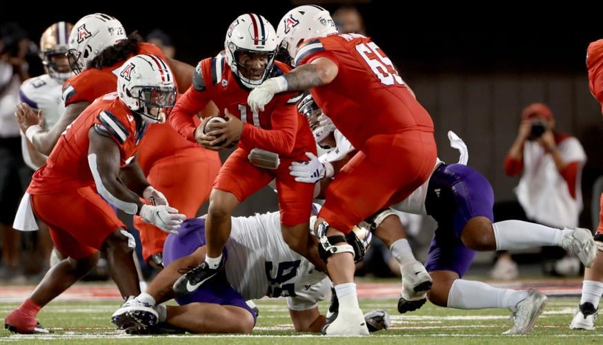 Univerity of Arizona vs Washington, Pac 12 football