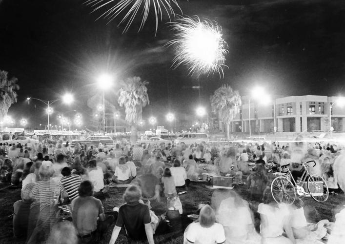 Fourth of July fireworks