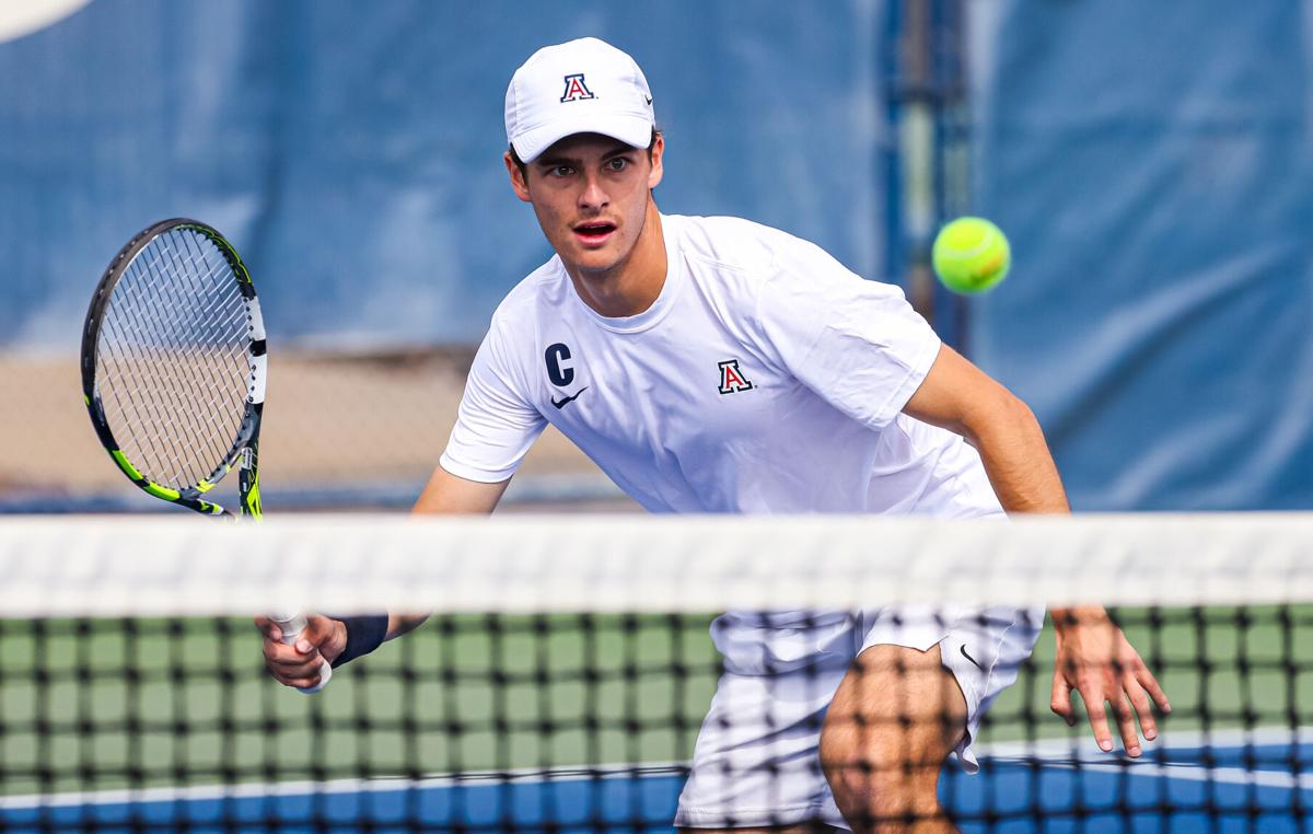 Nick Lagaev | Arizona men's tennis | Feb. 3, 2023
