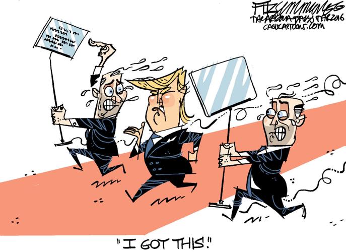 Daily Fitz Cartoon: Trump