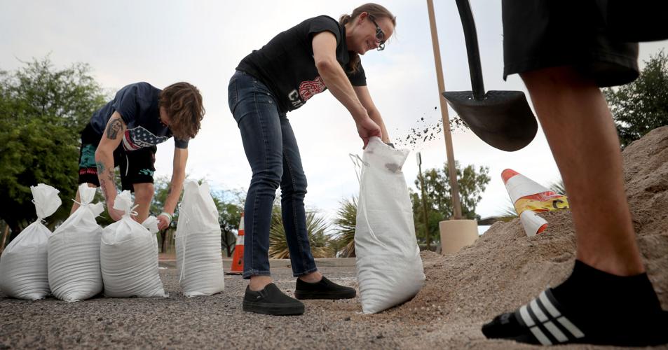Sandbag Filling Site
