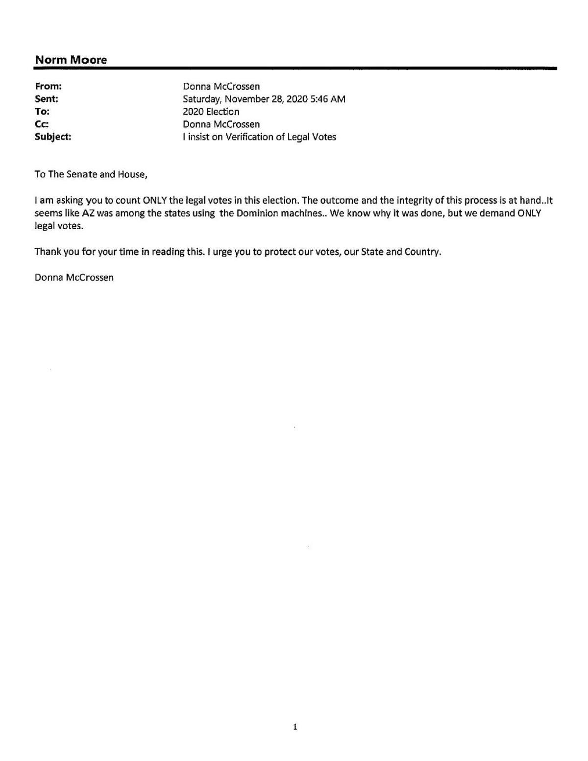 Election integrity emails, batch 4