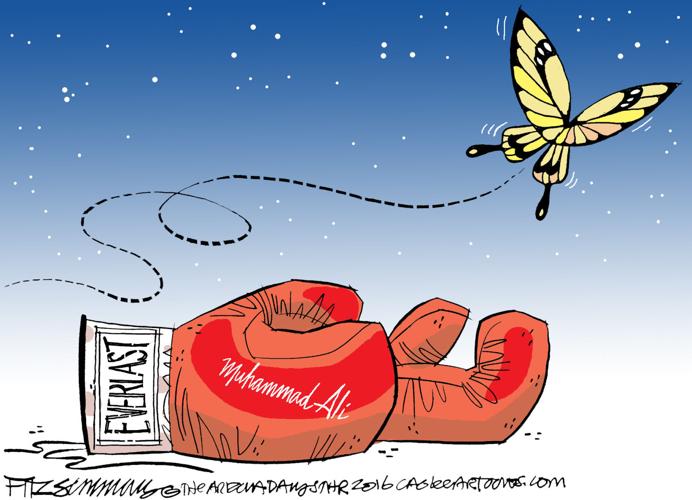 Daily Fitz Cartoon: Muhammad Ali