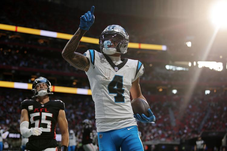 Carolina Panthers wide receiver Tetairoa McMillan