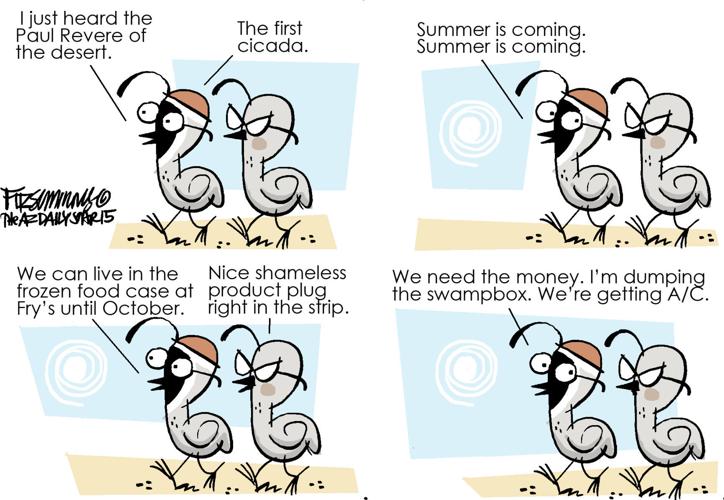 Daily Fitz Cartoon: Summer