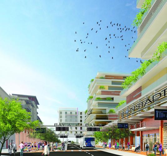 Ronstadt Transit Center site