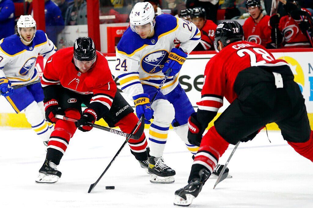 Sabres Hurricanes Hockey