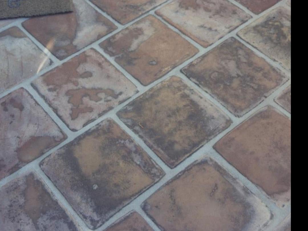 Pavers Can Be Placed Atop Saltillo Tiles