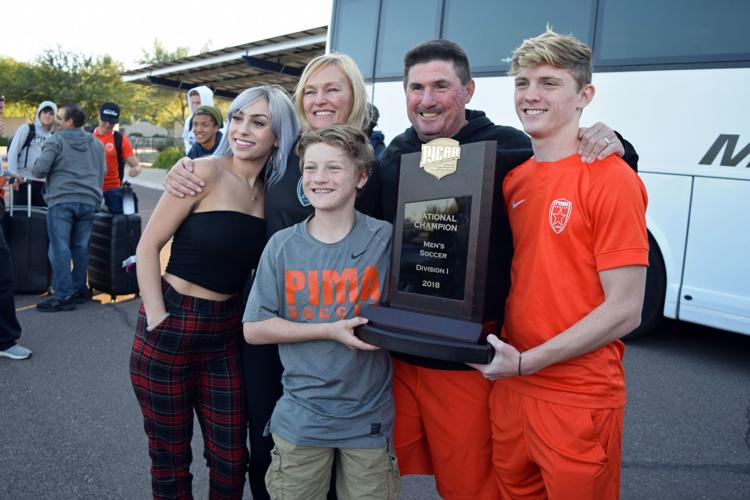 Pima Men's Soccer Welcome Home