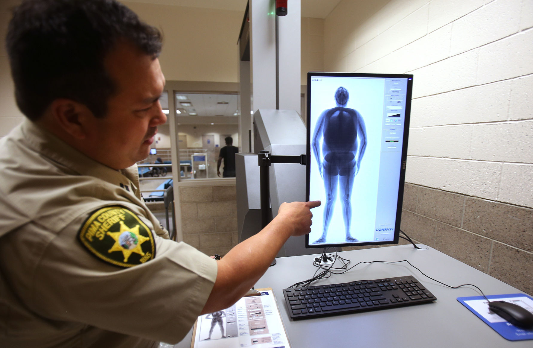police body scanner snags contraband on inmates author: jon grad