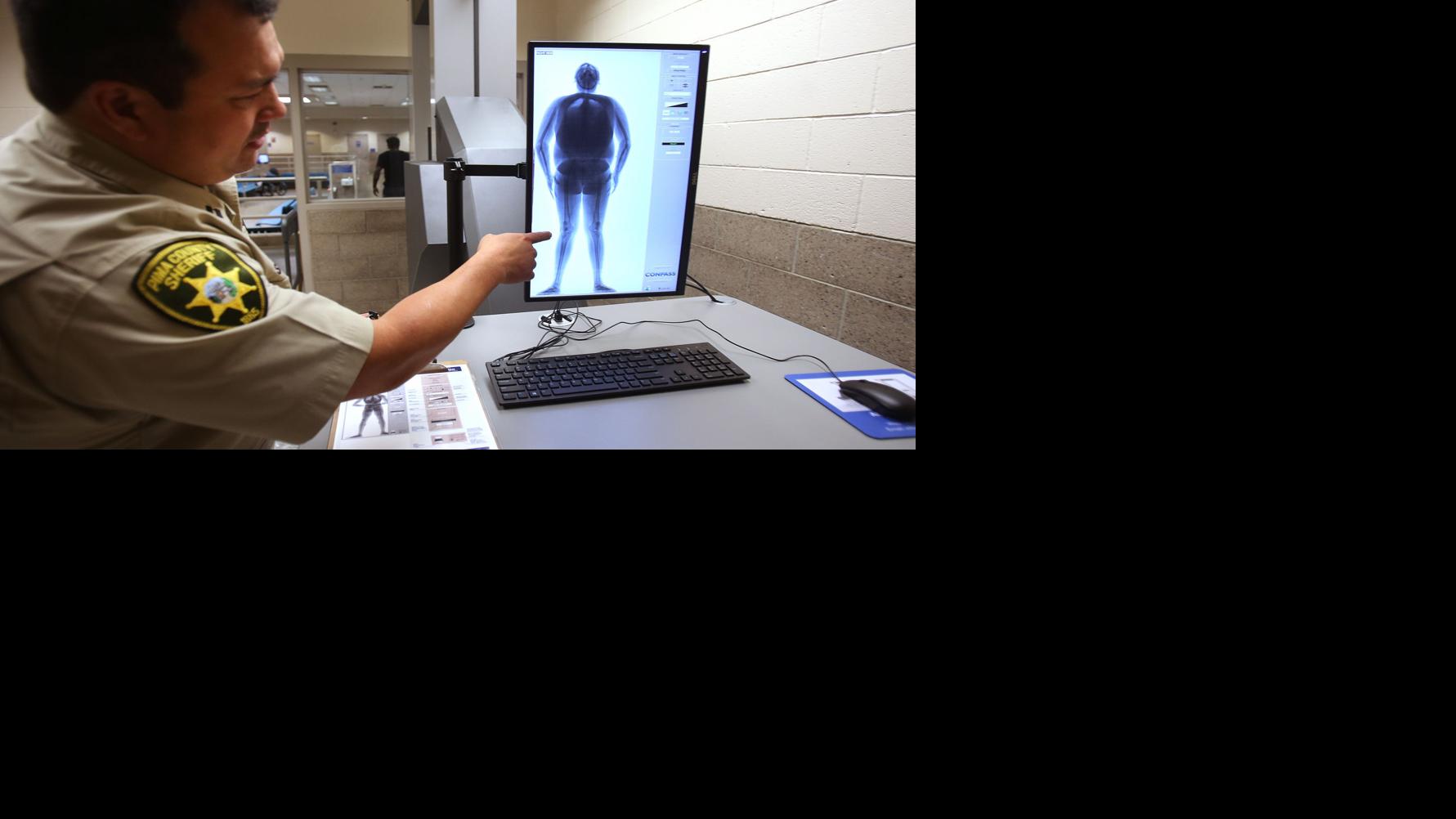 Jail uses body scanners to find contraband in arrestees